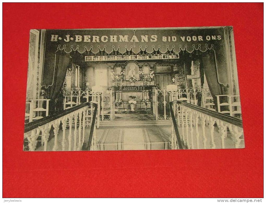 Diest  -  Geboortekamer Van Den H. J. Berchmans  (  2 Scans ) - Diest