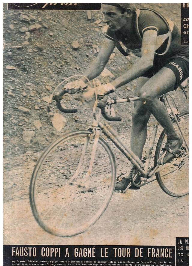 MIROIR  SPRINT        No   TOUR  49  F .  COPPI - Sport