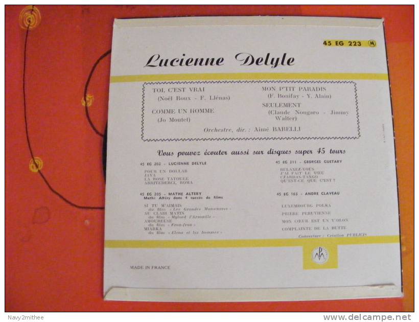 LUCIENNE DE LYLE...4 TITRES  ** - Other - French Music