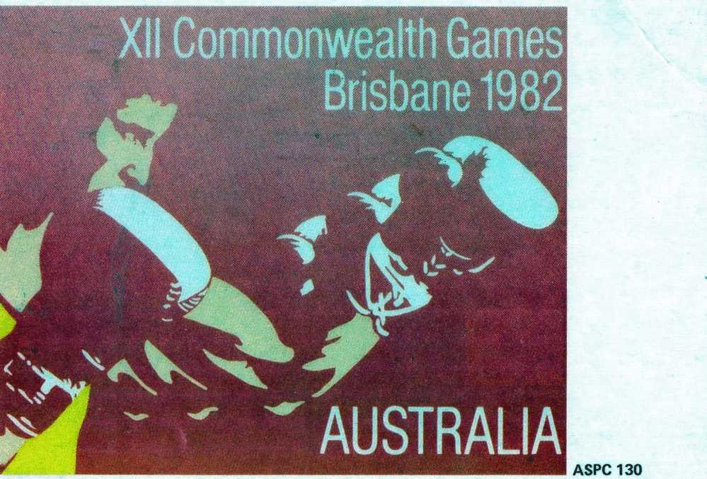 Australia XII Commonwealth Games Brisbane 1982 Boxing Unused, Crease Top Right - Andere & Zonder Classificatie