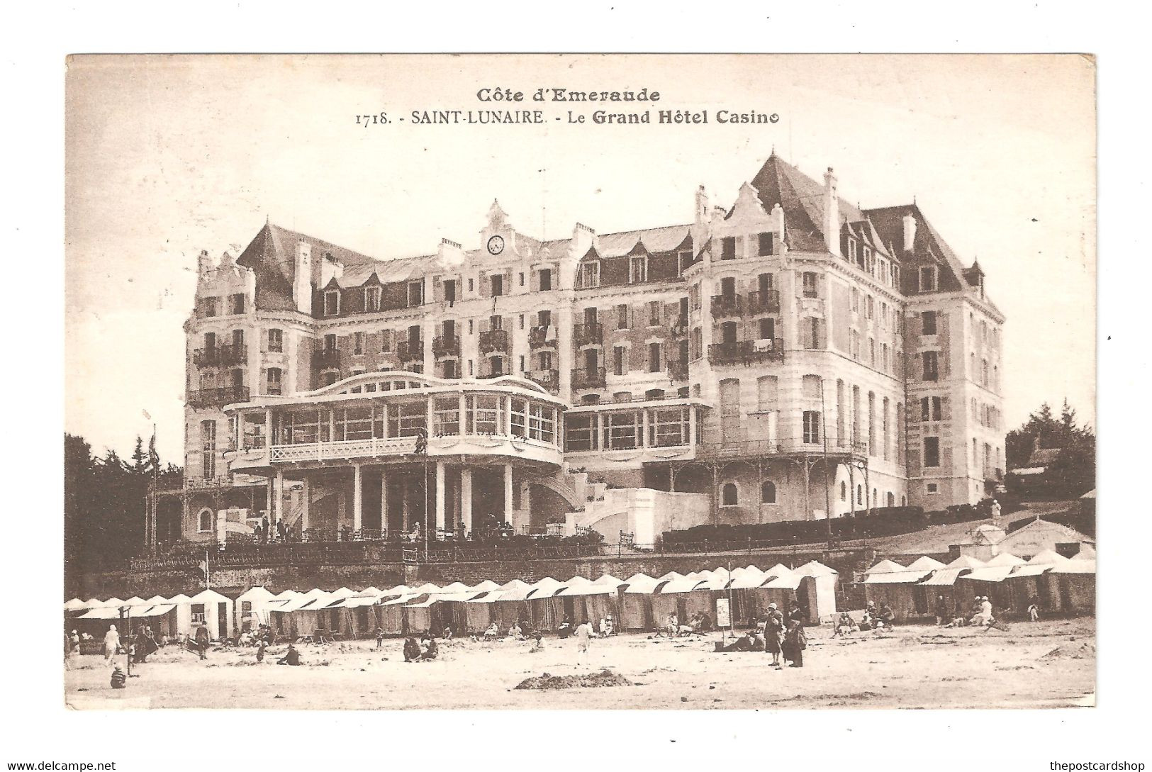 °°° CPA 35 SAINT LUNAIRE 1718 LE GRAND HOTEL CASINO More SAINT LUNAIRE  LISTED FOR SALE - Saint-Lunaire