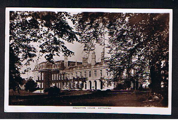 RB 641 -  Real Photo Postcard Boughton House Kettering Northamptonshire - Northamptonshire
