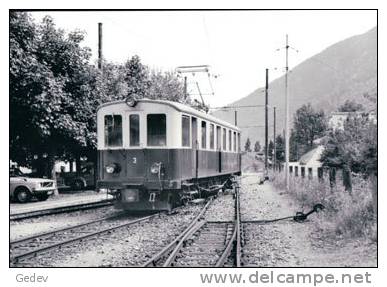 Chemin De Fer, Train Acquarossa 1971 Photo Todt BVA 210.8 BA - Acquarossa