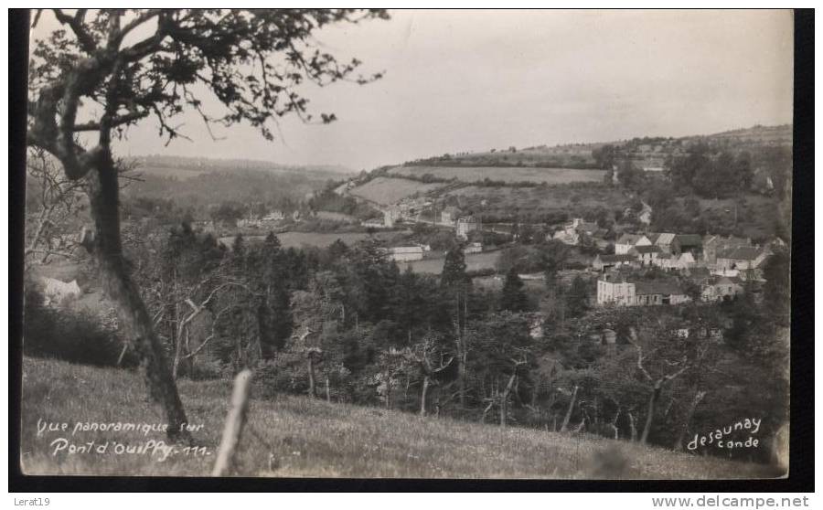 14...PONT D OUILLY.......CPSM. ECRITE.. ‹(•¿  •)› - Pont D'Ouilly