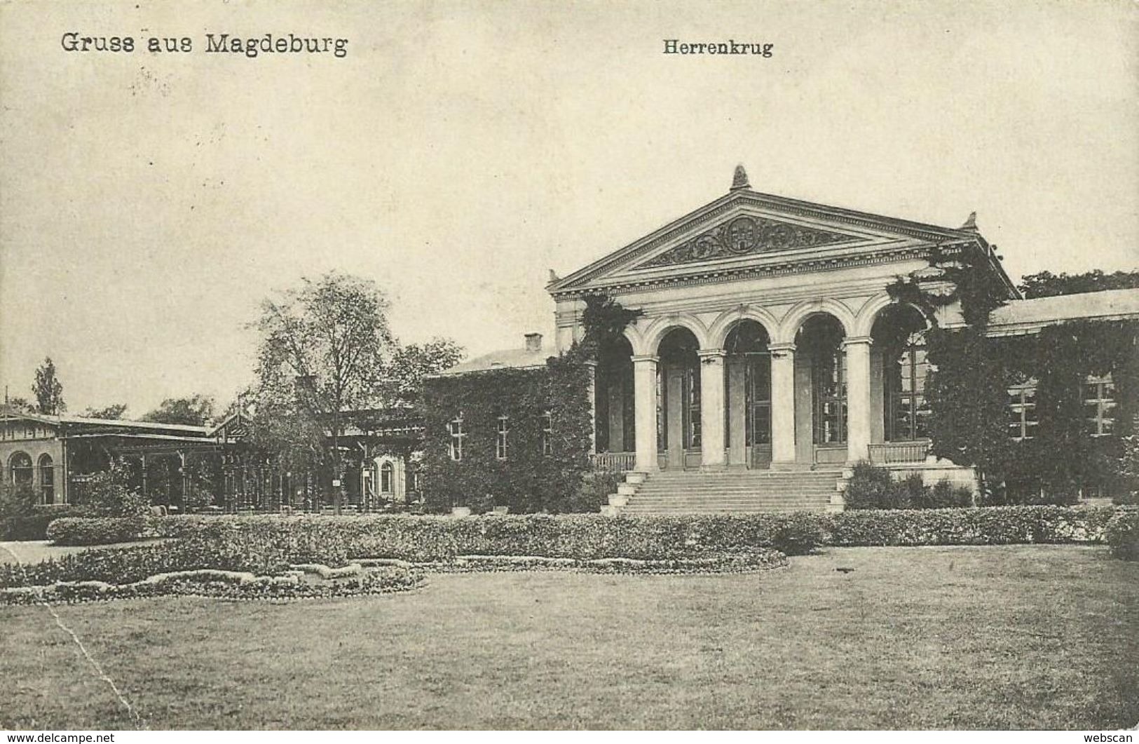 AK Magdeburg Herrenkrug 1913 #35 - Magdeburg