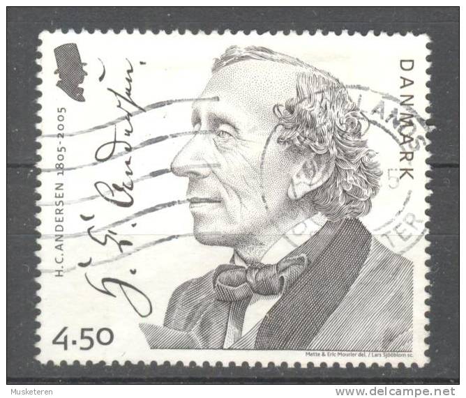 Denmark 2005 Mi. 1396 4.50 Kr Hans Christian Andersen Birthday Of Geburtstag Von - Oblitérés