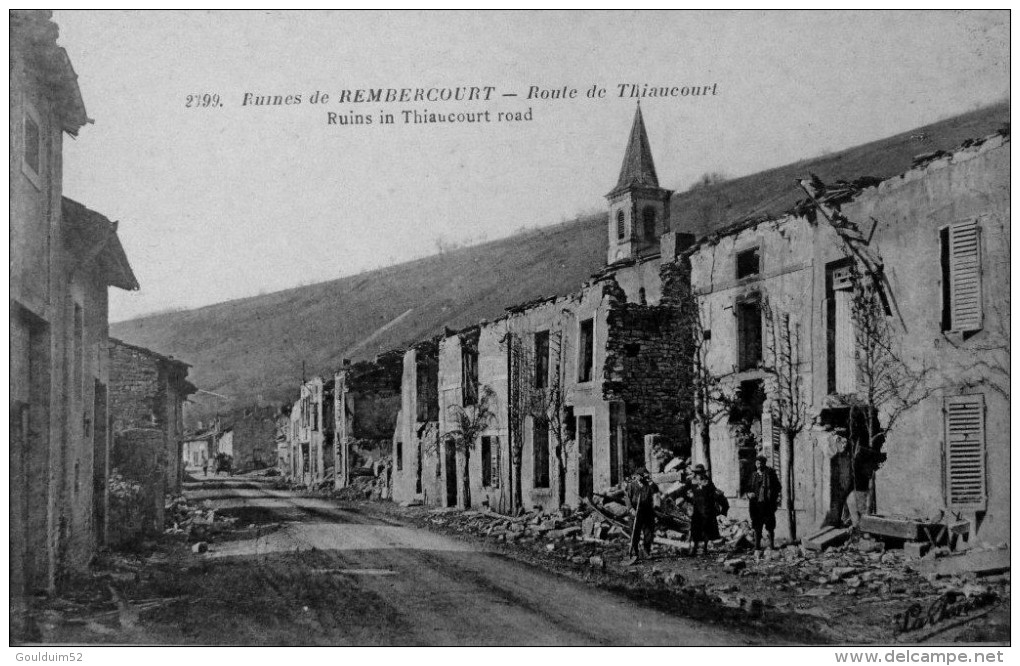 Ruines De Rembercourt : Route De Thiaucourt - Sonstige & Ohne Zuordnung