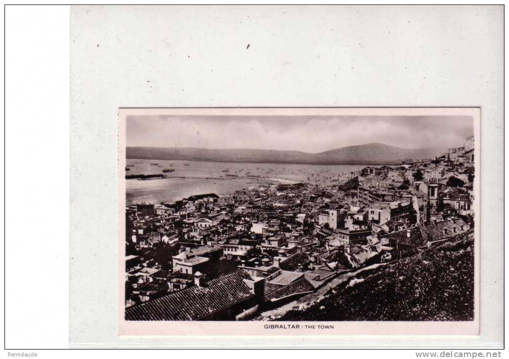GIBRALTAR - COLONIE ANGLAISE - 1951 - CARTE POSTALE Pour La SUISSE (KUSMACHT) - Gibraltar