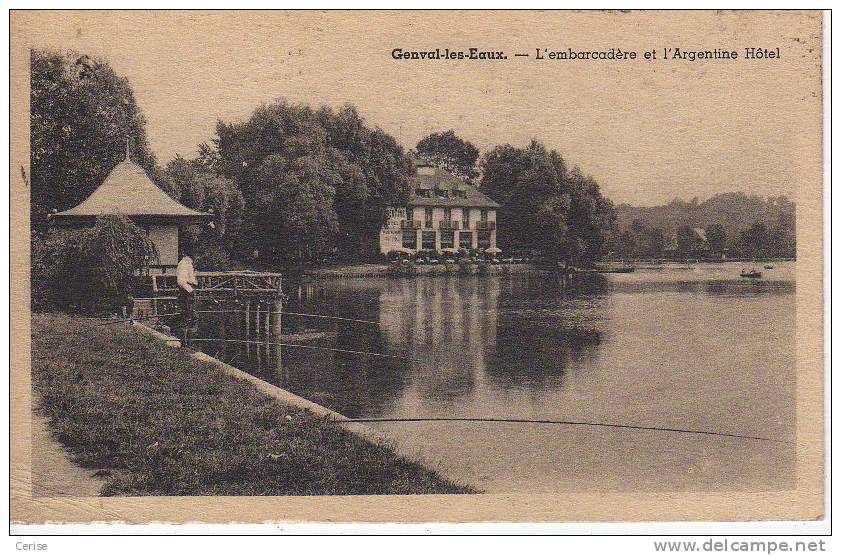 Genval-les-Eaux: L´embarcadère Et L´Argentine Hôtel - Rixensart