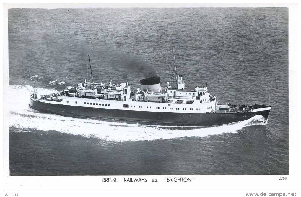 BRITISH RAILWAYS SS BRIGHTON RP - Steamers