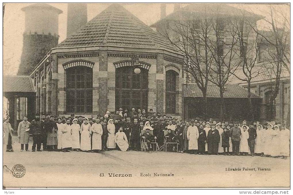 Cpa Vierzon école Normale - Vierzon