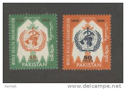 PAKISTAN MNH(**) STAMPS (20TH ANNY OF W.H.O -1968) - Pakistan