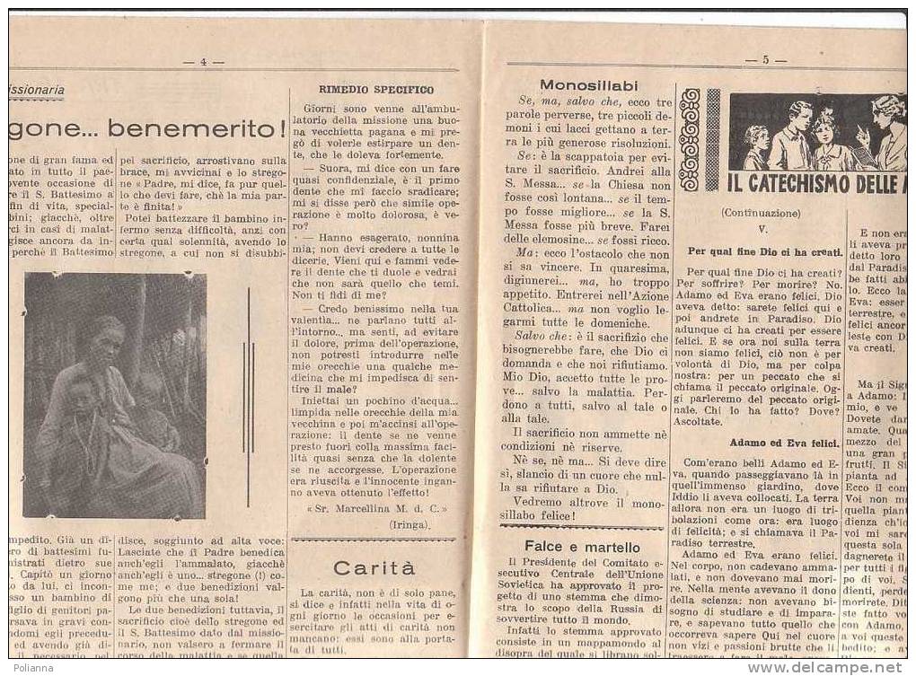 C0228 LA VOCE Di S.GENESIO - PEROSA ARGENTINA 1937 - VG 10 Cent. Regno - Religion