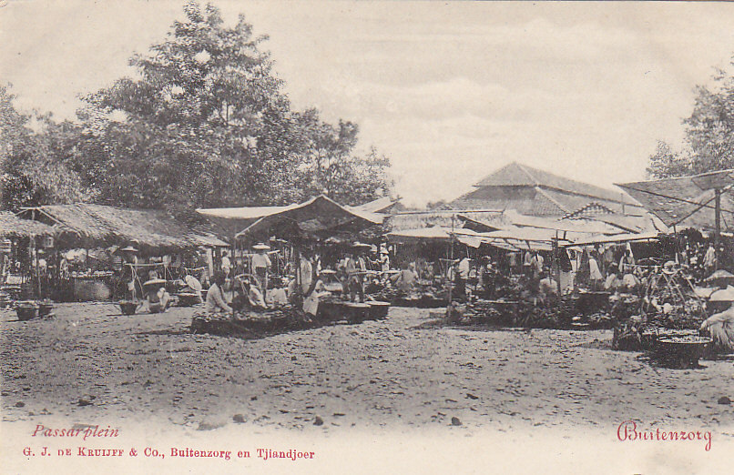 Indonésie - Ile De Java -  Buitenzorg - Bogor - Place Du Marché - Indonésie