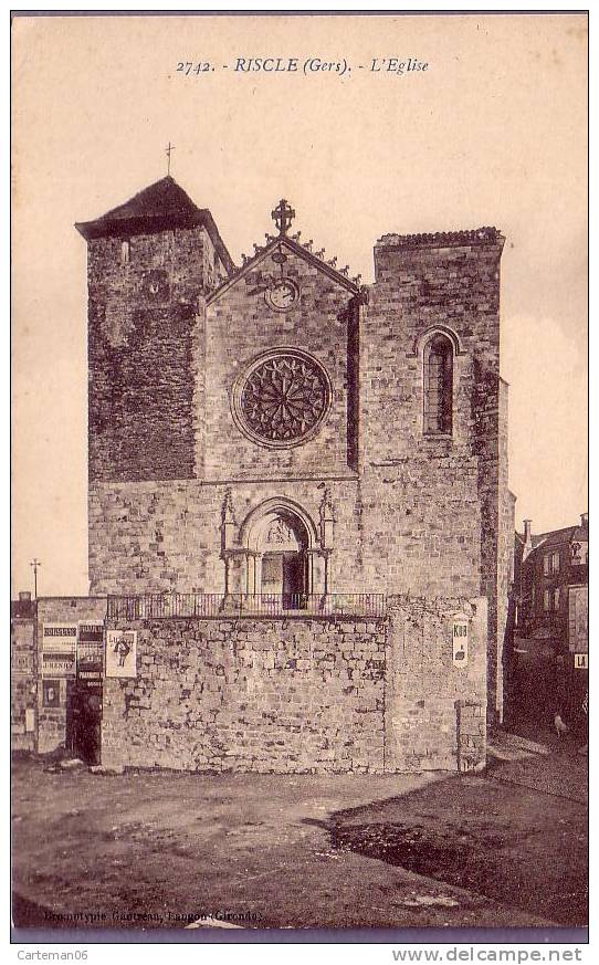 32 - Riscle - L'église - Riscle