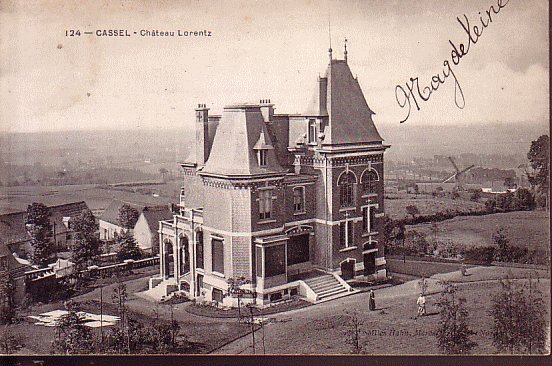 CPA.   CASSEL.       Chateau Lorentz.    1906. - Cassel