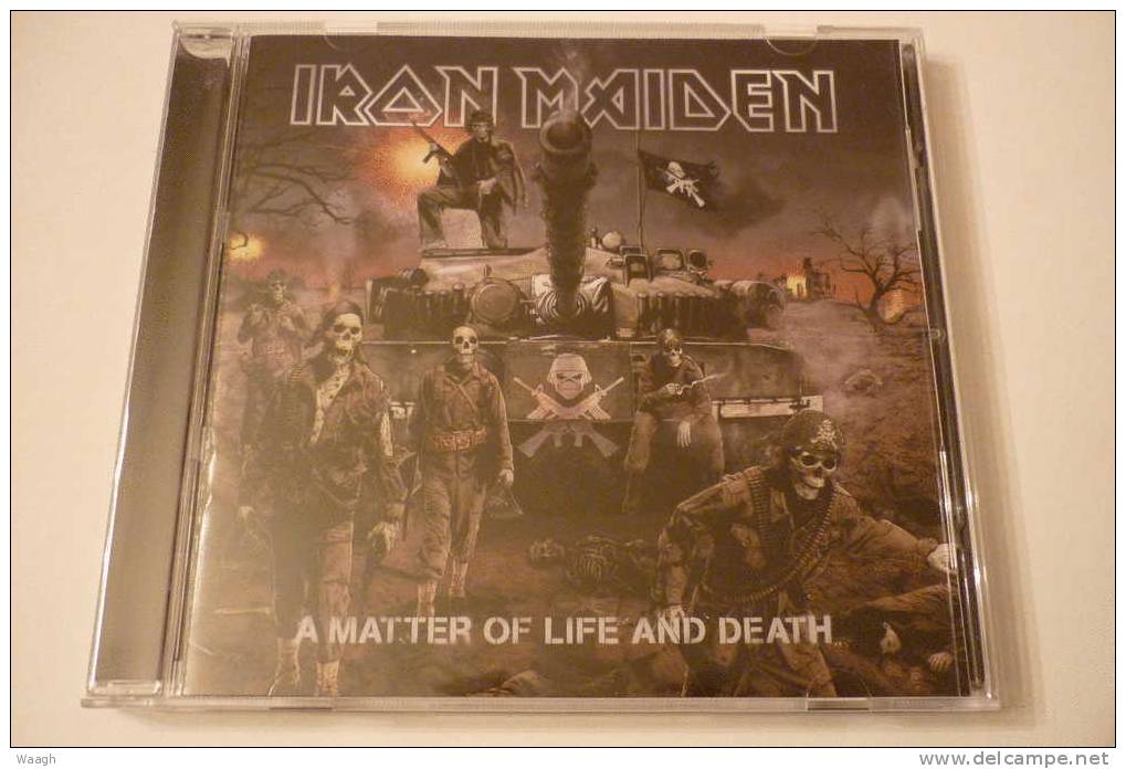 IRON MAIDEN "a Matter Of Life & Death" CD RUSSIAN Press (Official) - Hard Rock & Metal