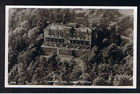 RB 642 - Aerial Real Photo Postcard Longmynd Hote Church Stretton Shropshire - Shropshire