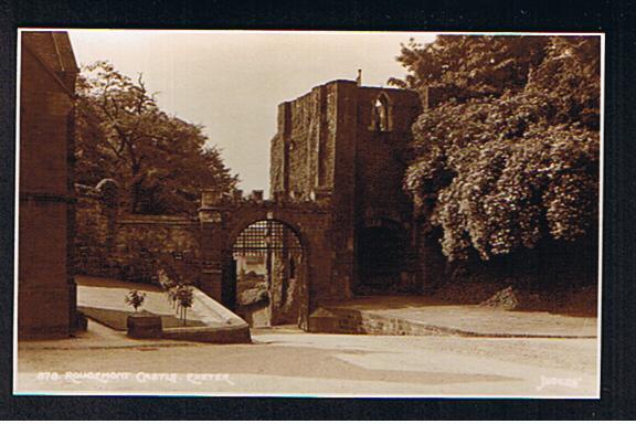 RB 642 - Judges Real Photo Postcard Rougemont Castle Exeter Devon - - Exeter