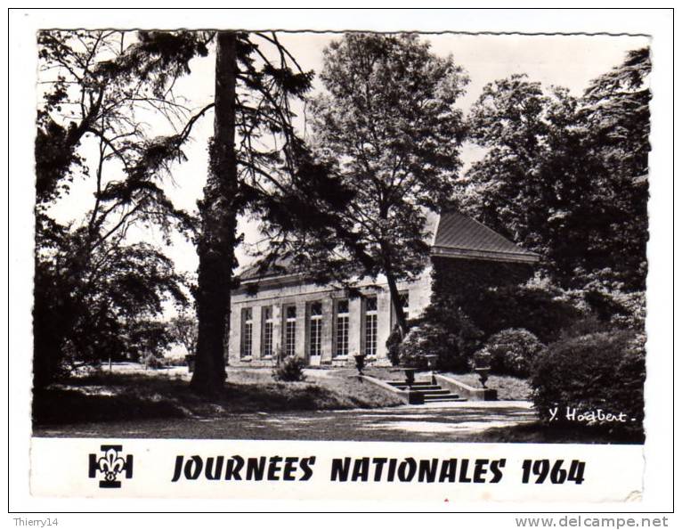 Jambville (78) Journées Nationales 1964 - L'Orangerie - Poste Scoute - Flamme Et Cachet - Scoutismo