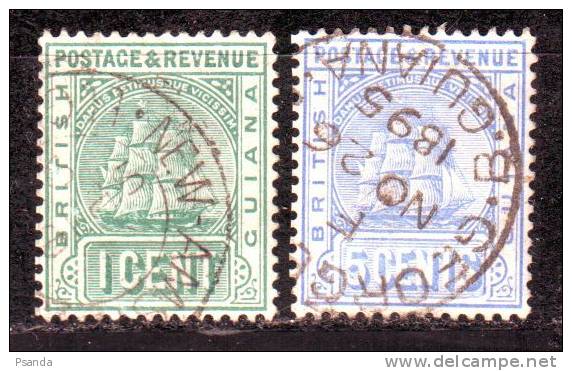 1889 British Guiana  Lot - British Guiana (...-1966)