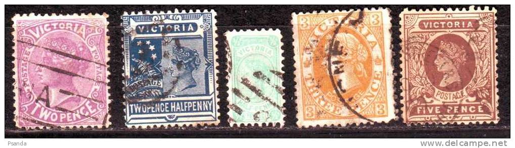 1899 Victoria  Lot - Used Stamps