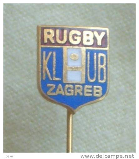 RUGBY CLUB ZAGREB ( Croatie -  Email Pin ) * Sport Badge - Rugby