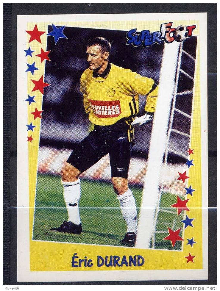 Panini---SUPER  FOOT  1998-1999---E  DURAND----n°20--- - French Edition