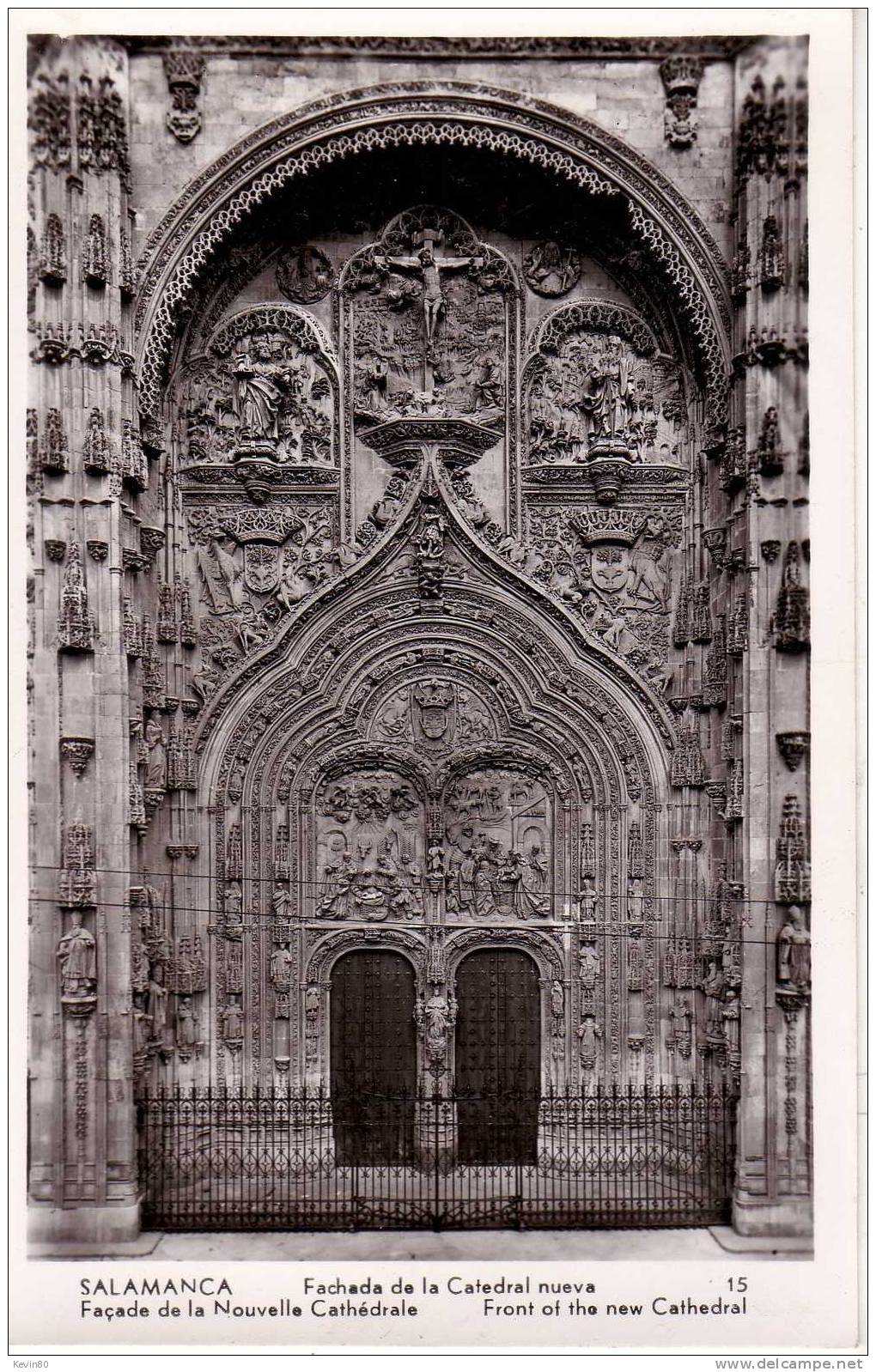 ESPAGNE SALAMANCA Fachada De La Catedral Nueva - Salamanca