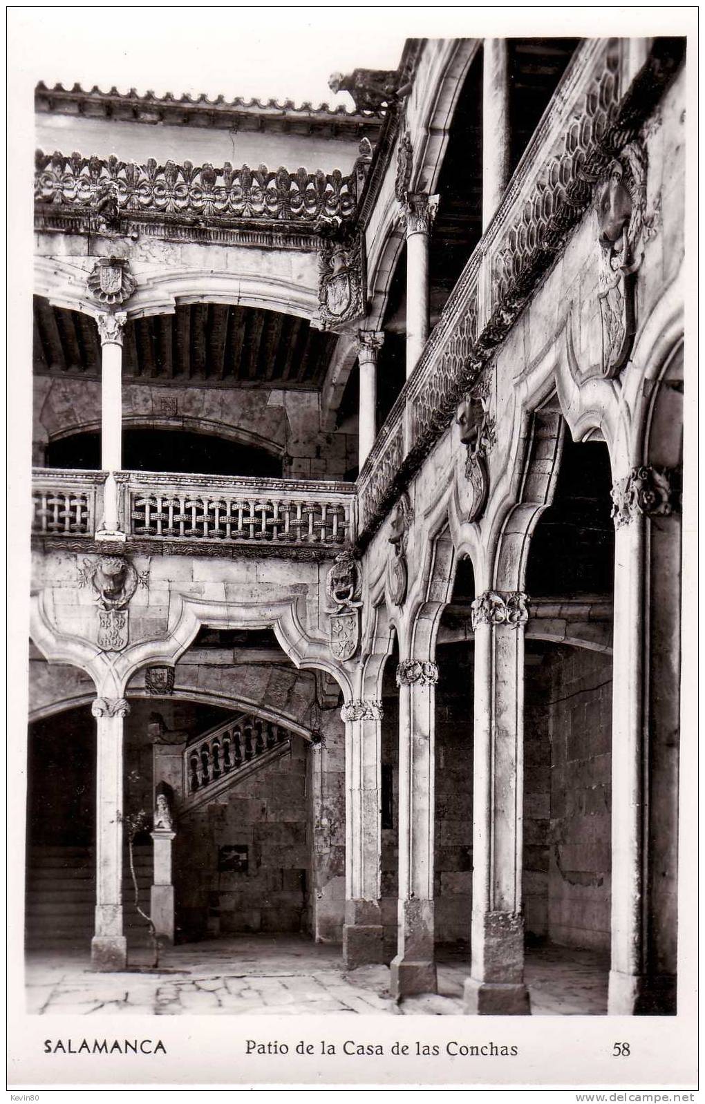 ESPAGNE SALAMANCA Patio De La Casa De Las Conchas - Salamanca