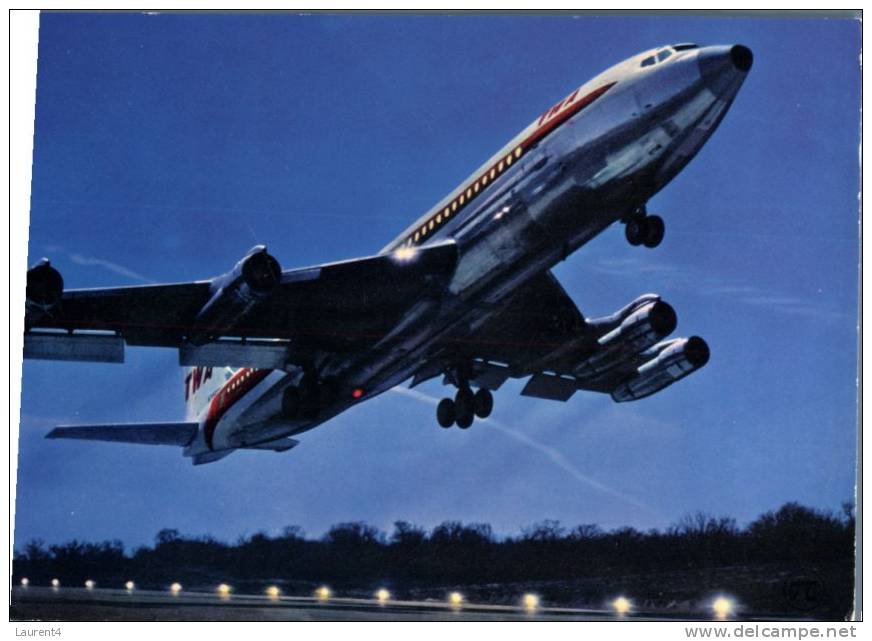 (401) Aircraft - Avion - Boeing 707 B TWA - 1946-....: Moderne