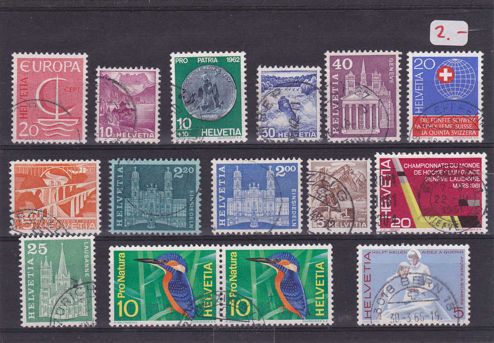 Petit Lot De Timbres Suisses - Vrac (max 999 Timbres)