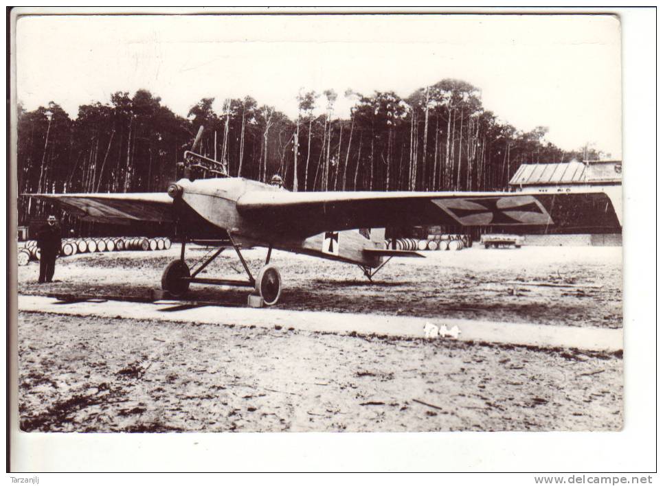 CPSM Publicitaire: (Allemagne 1915) Prototype D'avion Métallique Junkers  (transfusine) - 1914-1918: 1st War