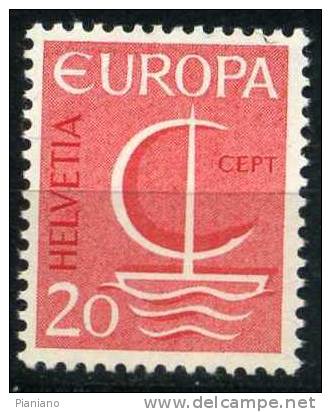 PIA - SVIZZERA  - 1966  : Europa  - (Yv 776-77) - Unused Stamps