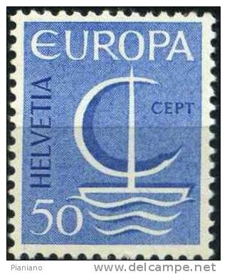 PIA - SVIZZERA  - 1966  : Europa  - (Yv 776-77) - Unused Stamps