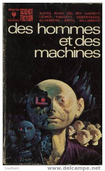 Marabout SF N° 434  " Des Hommes Et Des Machines " Robert Silverberg Collectif  Détail Ci-dessous +++BE+++ - Marabout SF