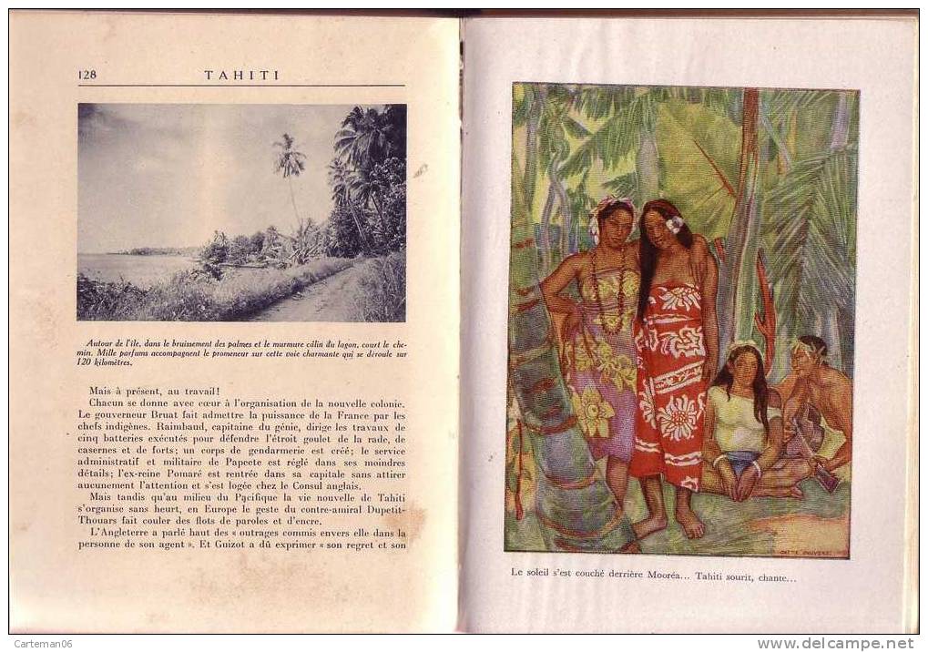Livre - Tahiti De P.I Nordmann Chez F. Nathan - 1938 ( - Outre-Mer