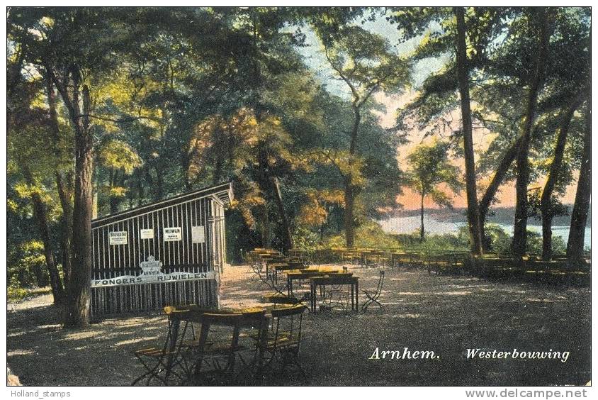 ANSICHTKAART  (453) ARNHEM * WESTERBOUWING *  GELOPEN 1913 NAAR ZWOLLE * - Arnhem