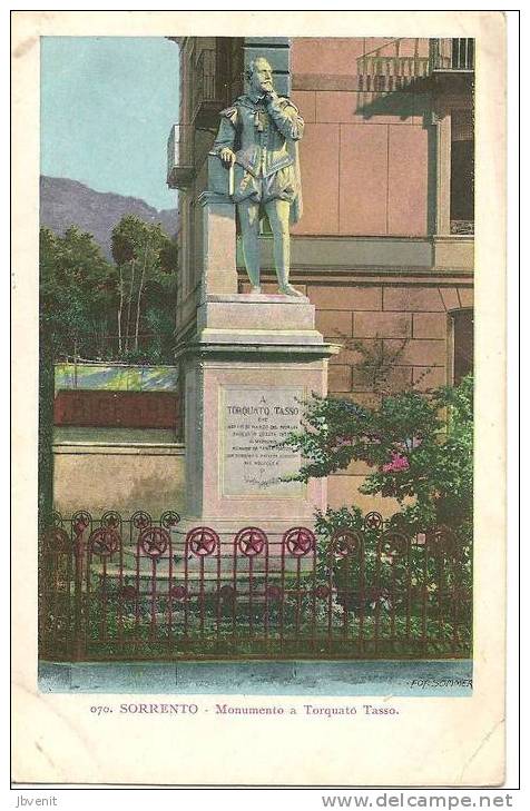 CAMPANIA - SORRENTO (Napoli) - Monumento A Torquato Tasso - Pozzuoli