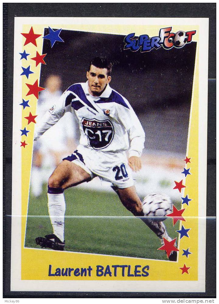 Panini---SUPER  FOOT  1998-1999---L   BATTLES----n°57--- - French Edition