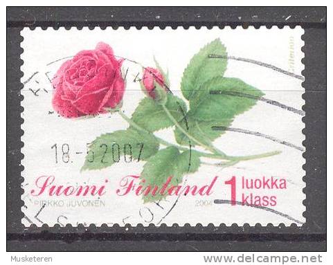 Finland 2004 Mi. 1697   -  1. Klasse Blumen Flowers Rose - Usados