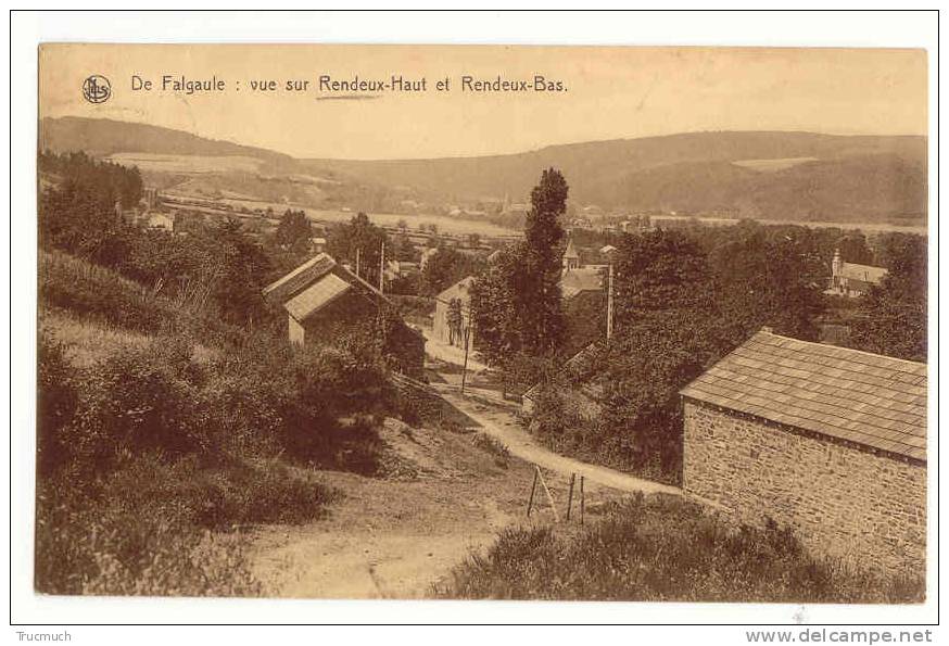 C7249 - De Falgaule: RENDEUX-HAUT Et RENDEUX-BAS - Rendeux