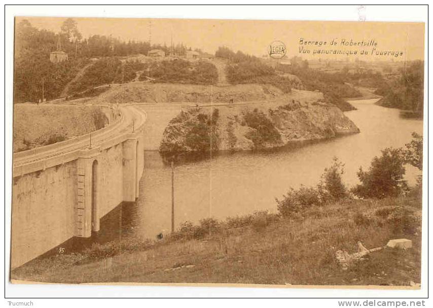 C7231 - Barrage De  Robertville - Vue Panoramique De L´ Ouvrage - Weismes