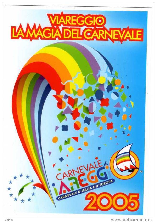 CARTOLINA CARNEVALE DI VIAREGGIO - Viareggio