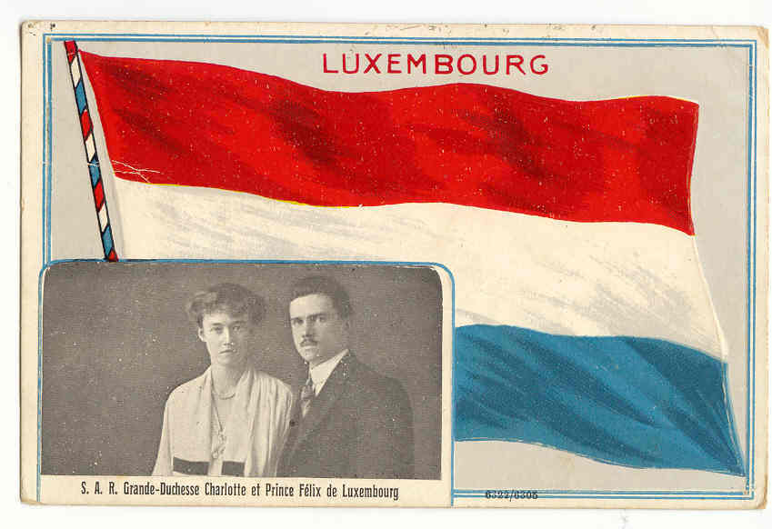 62 - LUXEMBOURG - SAR Grande Duchesse Charlotte Et Prince Félix De Luxembourg - Grossherzogliche Familie