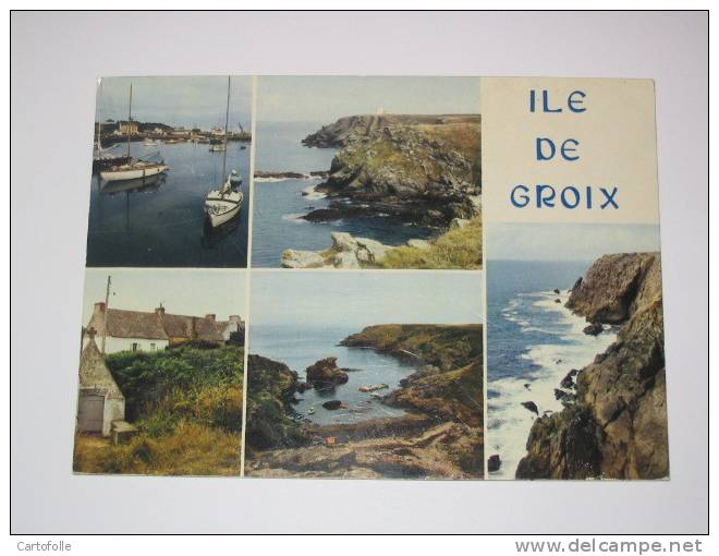 (326) -(vente Directe)       Ile De Groix Multivues De 1975 - Groix