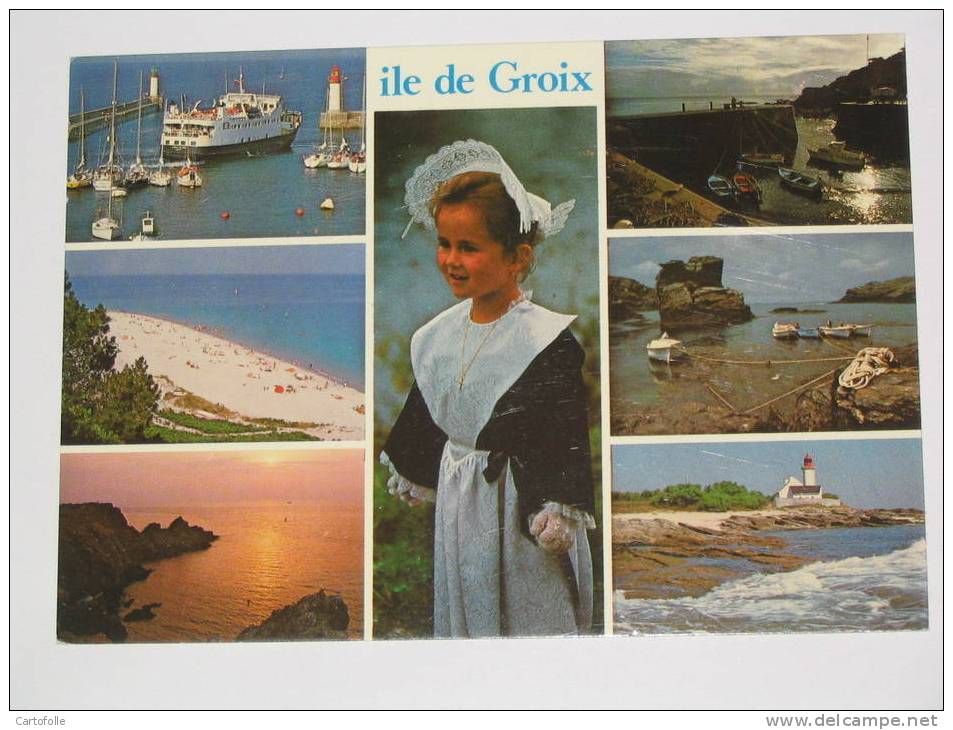 Lot 164--(vente Directe)     Ile De Groix  Multivues - Groix