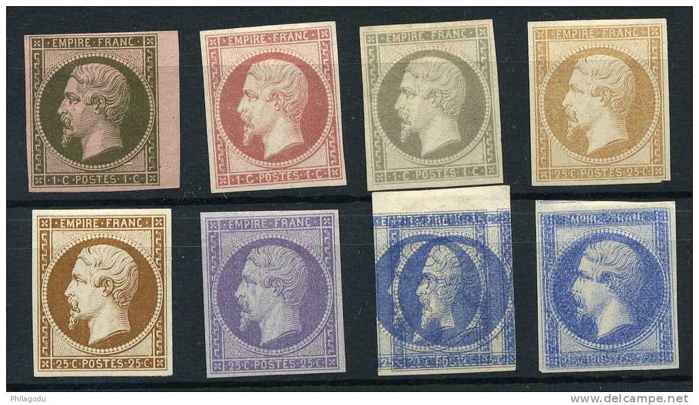 Napoléon III, Essais, Mise En Train, 3x 11 – 5x 15 - 1853-1860 Napoléon III