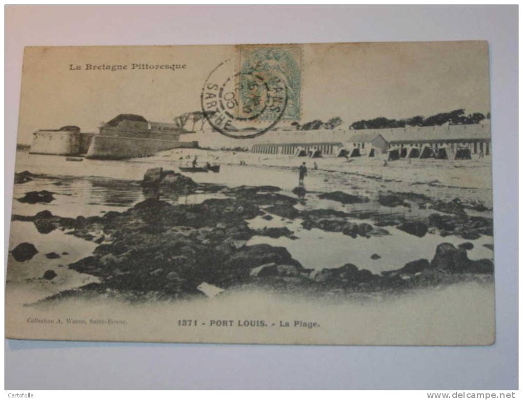 LOT 471 -(achat Direct)     Port Louis  La Plage 1905 - Port Louis