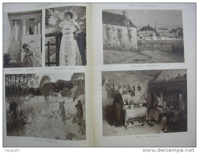 L’ILLUSTRATION 4914 LE SALON DE PEINTURE/ GUERNICA/ GROENLAND/ TALMA  8 Mai 1937 Complet Avec Sa Couverture Et Ses Pubs - L'Illustration